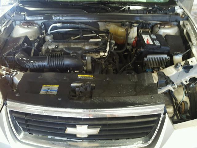 1G1ZS51FX6F286844 - 2006 CHEVROLET MALIBU LS SILVER photo 7