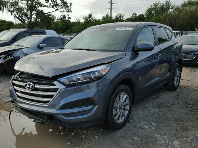 KM8J23A45HU473815 - 2017 HYUNDAI TUCSON CHARCOAL photo 2