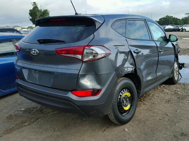 KM8J23A45HU473815 - 2017 HYUNDAI TUCSON CHARCOAL photo 4