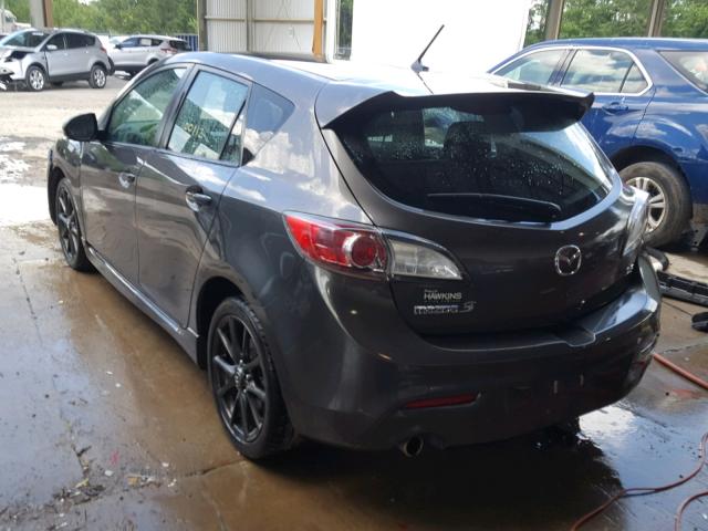 JM1BL1K52B1372631 - 2011 MAZDA 3 S GRAY photo 3