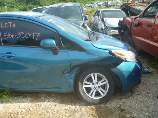 3N1CE2CP3EL407276 - 2014 NISSAN VERSA NOTE TURQUOISE photo 9