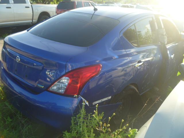 3N1CN7AP2CL871818 - 2012 NISSAN VERSA S BLUE photo 4