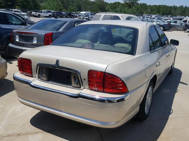 1LNHM86S12Y704884 - 2002 LINCOLN LS 米色 照片 4