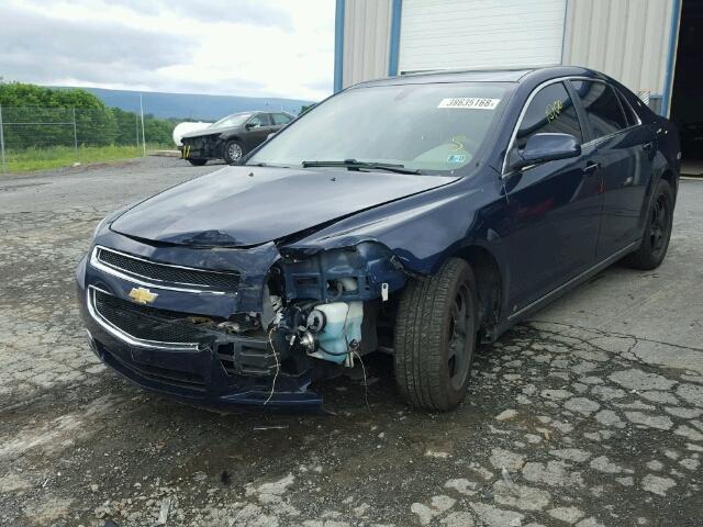 1G1ZC5EB6A4117705 - 2010 CHEVROLET MALIBU 1LT 蓝色 照片 2