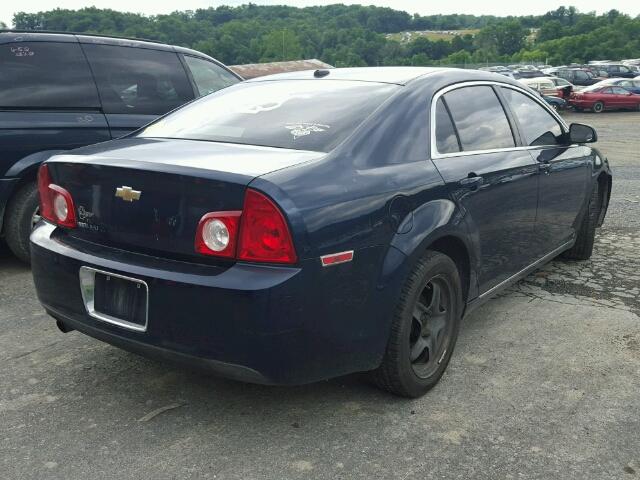 1G1ZC5EB6A4117705 - 2010 CHEVROLET MALIBU 1LT 蓝色 照片 4