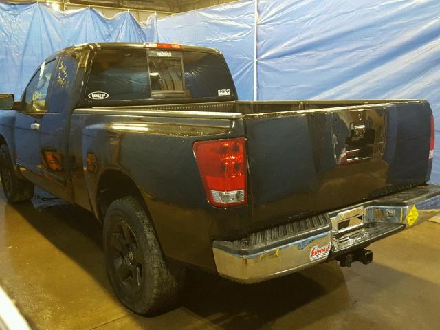 1N6AA06B34N504915 - 2004 NISSAN TITAN XE BLACK photo 3