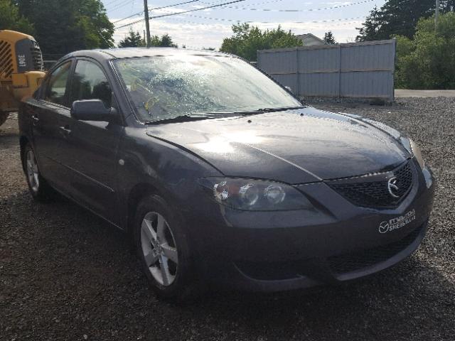 JM1BK12F551288657 - 2005 MAZDA 3 I GRAY photo 1