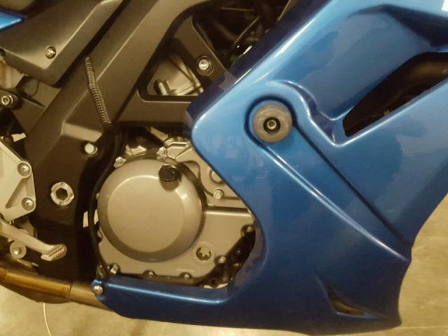 JS1VP53A692100800 - 2009 SUZUKI SV650 BLUE photo 7