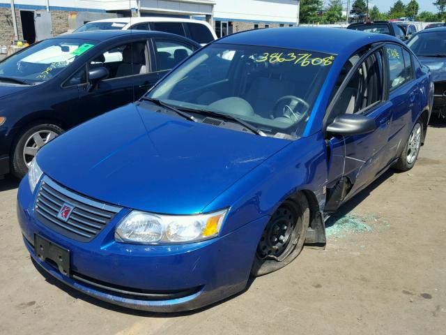 1G8AJ54F15Z179773 - 2005 SATURN ION LEVEL BLUE photo 2