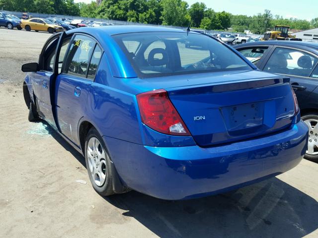 1G8AJ54F15Z179773 - 2005 SATURN ION LEVEL BLUE photo 3