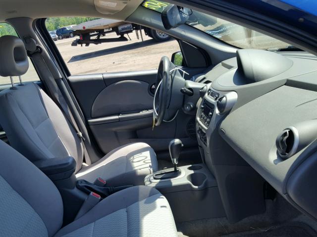 1G8AJ54F15Z179773 - 2005 SATURN ION LEVEL BLUE photo 5