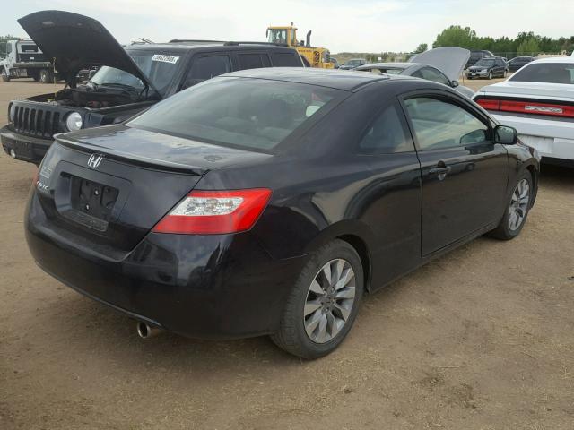2HGFG1B93AH518092 - 2010 HONDA CIVIC EXL 黑色 照片 4