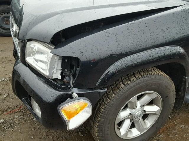 JN8DR09Y13W822022 - 2003 NISSAN PATHFINDER BLACK photo 10