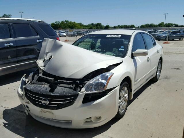 1N4CL2AP9AC110479 - 2010 NISSAN ALTIMA HYB WHITE photo 2