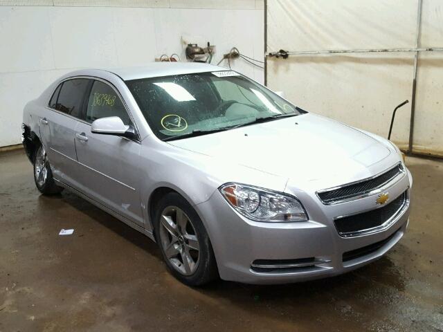 1G1ZC5EB3AF171144 - 2010 CHEVROLET MALIBU 1LT SILVER photo 1