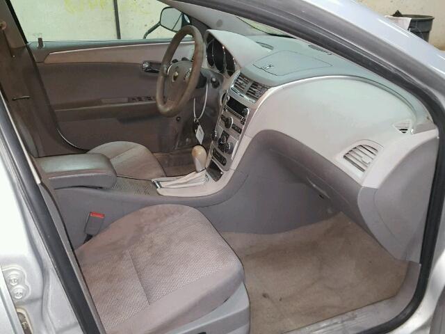 1G1ZC5EB3AF171144 - 2010 CHEVROLET MALIBU 1LT SILVER photo 5