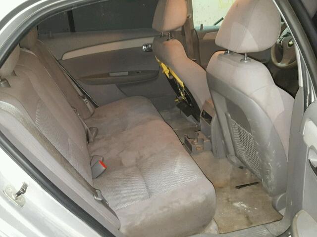 1G1ZC5EB3AF171144 - 2010 CHEVROLET MALIBU 1LT SILVER photo 6