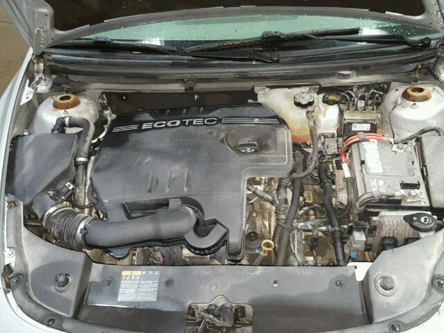 1G1ZC5EB3AF171144 - 2010 CHEVROLET MALIBU 1LT SILVER photo 7