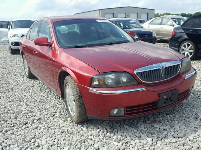 1LNHM86S34Y646280 - 2004 LINCOLN LS 勃艮第红 照片 1