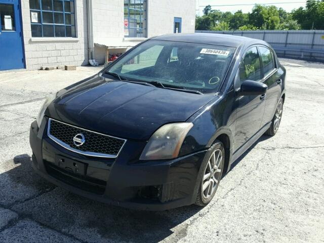 3N1BB61E88L715254 - 2008 NISSAN SENTRA SE- BLACK photo 2