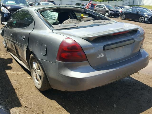 2G2WP552081188679 - 2008 PONTIAC GRAND PRIX GRAY photo 3