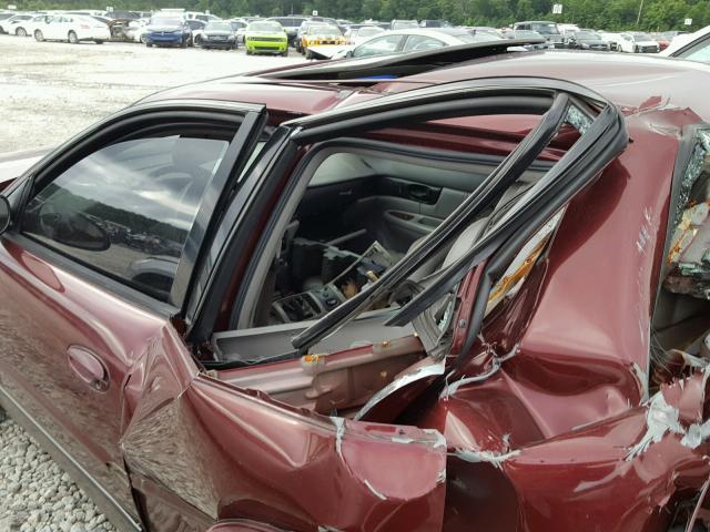 2G4WF5511Y1345752 - 2000 BUICK REGAL GS RED photo 9