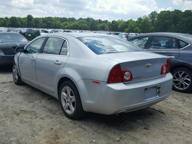 1G1ZC5EBXAF256918 - 2010 CHEVROLET MALIBU 1LT 银色 照片 3