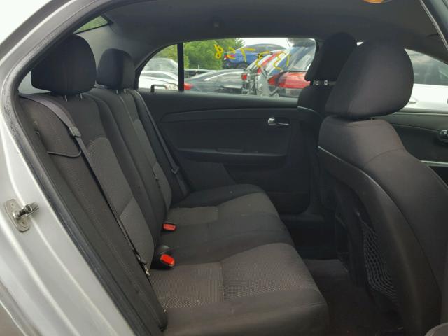 1G1ZC5EBXAF256918 - 2010 CHEVROLET MALIBU 1LT 银色 照片 6