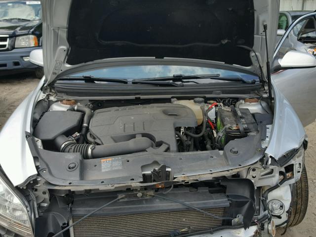 1G1ZC5EBXAF256918 - 2010 CHEVROLET MALIBU 1LT 银色 照片 7