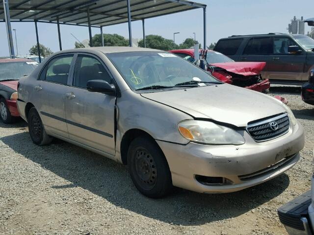 1NXBR32E55Z475096 - 2005 TOYOTA COROLLA CE GOLD photo 1