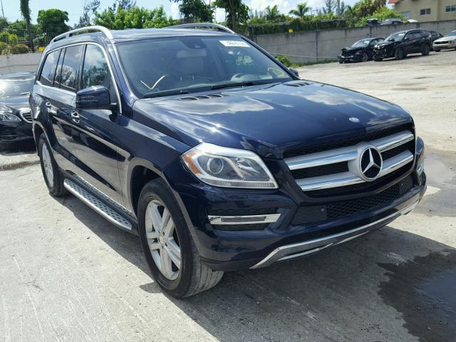 4JGDF7CE9EA321807 - 2014 MERCEDES-BENZ GL 450 4MA BLUE photo 1