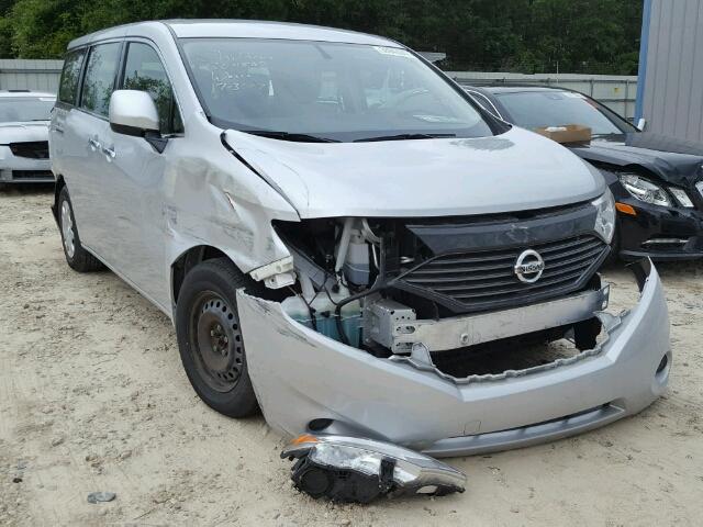 JN8AE2KP2G9153288 - 2016 NISSAN QUEST S SILVER photo 1