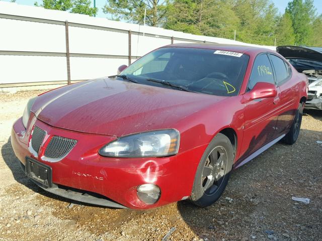 2G2WP552561118916 - 2006 PONTIAC GRAND PRIX MAROON photo 2