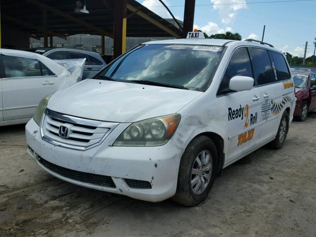 5FNRL38418B054329 - 2008 HONDA ODYSSEY EX WHITE photo 2