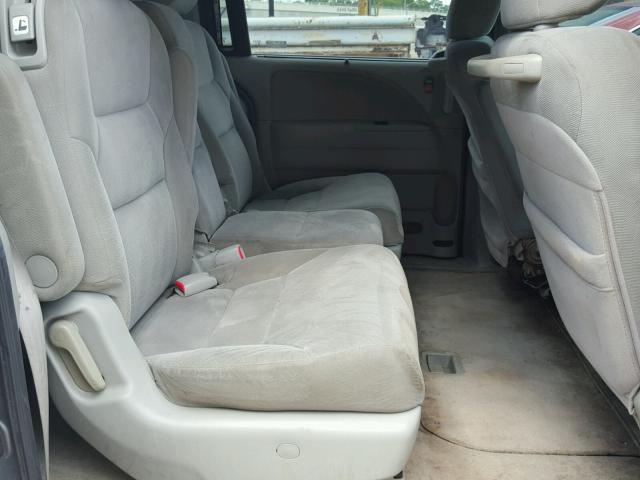 5FNRL38418B054329 - 2008 HONDA ODYSSEY EX WHITE photo 6