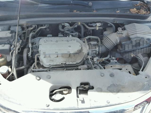 5FNRL38418B054329 - 2008 HONDA ODYSSEY EX WHITE photo 7