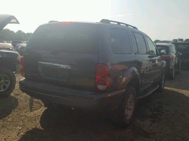 1D4HB58N84F205047 - 2004 DODGE DURANGO LI GRAY photo 4