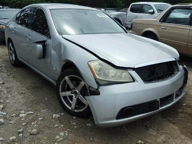 JNKBY01E66M202479 - 2006 INFINITI M45 SILVER photo 1