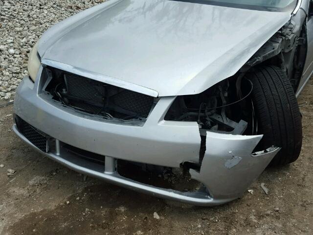 JNKBY01E66M202479 - 2006 INFINITI M45 SILVER photo 9