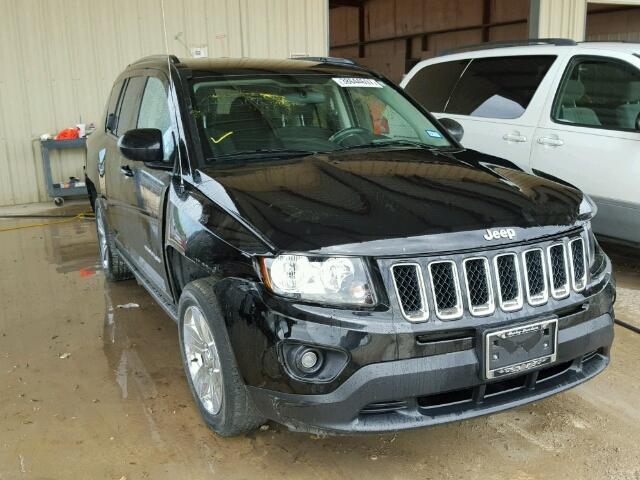 1C4NJCBA8ED727137 - 2014 JEEP COMPASS SP BLACK photo 1