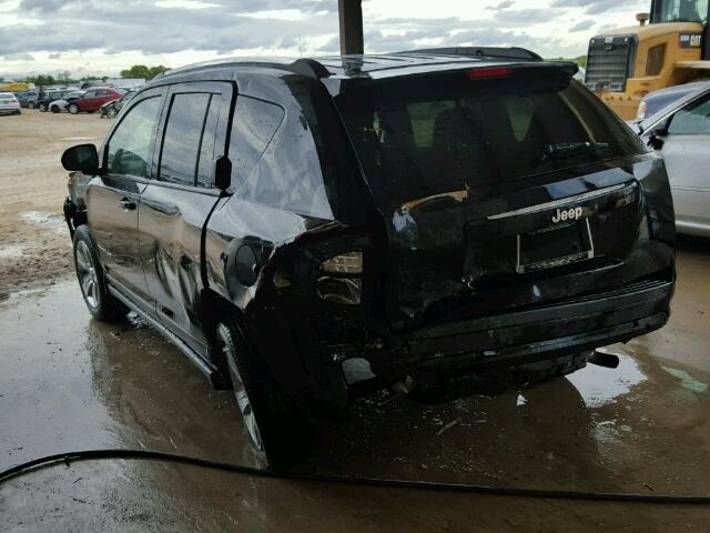 1C4NJCBA8ED727137 - 2014 JEEP COMPASS SP შავი ფოტო 3