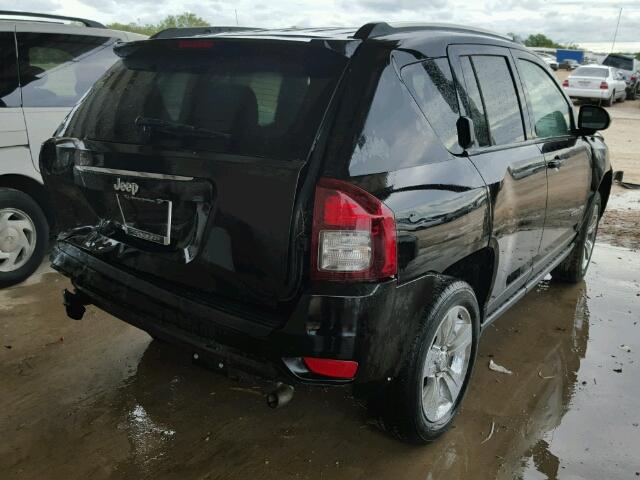 1C4NJCBA8ED727137 - 2014 JEEP COMPASS SP BLACK photo 4