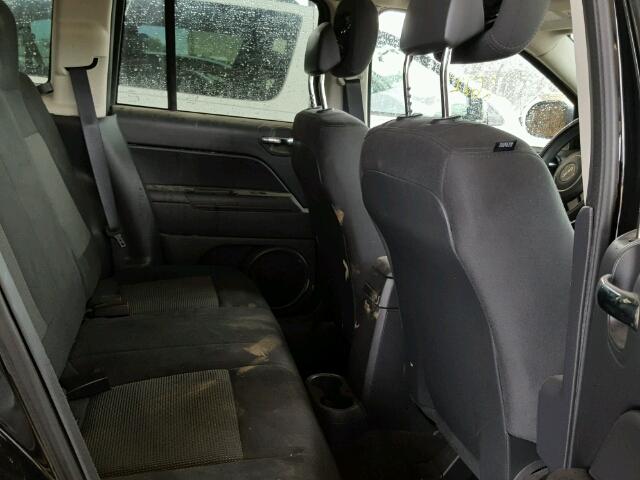 1C4NJCBA8ED727137 - 2014 JEEP COMPASS SP შავი ფოტო 6