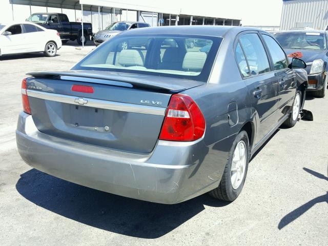 1G1ZT54835F271238 - 2005 CHEVROLET MALIBU LS 石墨色 照片 4