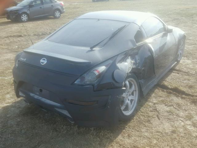 JN1AZ34E73T004134 - 2003 NISSAN 350Z BLACK photo 4