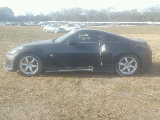 JN1AZ34E73T004134 - 2003 NISSAN 350Z BLACK photo 5