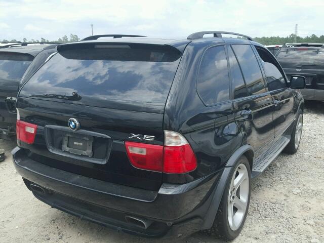 5UXFB93543LN81018 - 2003 BMW X5 4.6IS BLACK photo 4