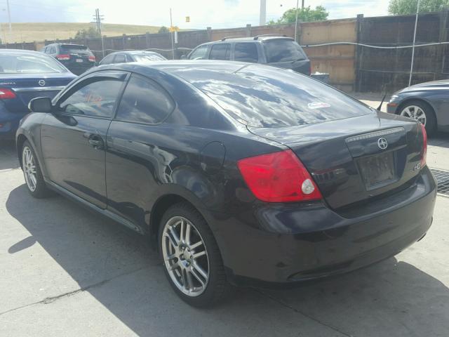 JTKDE177550017422 - 2005 TOYOTA SCION TC 黑色 照片 3
