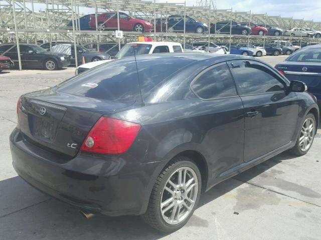 JTKDE177550017422 - 2005 TOYOTA SCION TC 黑色 照片 4