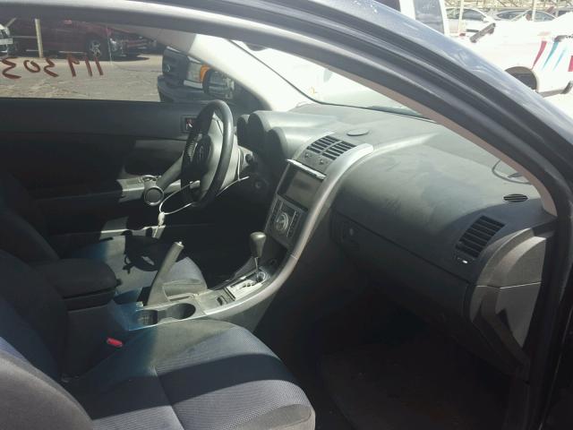 JTKDE177550017422 - 2005 TOYOTA SCION TC 黑色 照片 5